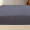 vidaXL 100% Cotton Jersey Fitted Bed Sheet, 140x200 cm, Anthracite