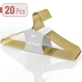 Mr. Pen- Wire Hangers, 20 Pack, Gold Metal Hangers for Clothes, Wire Clothes Hangers, Metal Coat Hangers, Wire Coat Hangers, Hangers Metal Clothes Hanger, Wire Hanger, Metal Hanger
