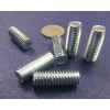 Unbranded Zinc Plated Steel Threaded Studs, RH, 3/8"-16 x 1.00"