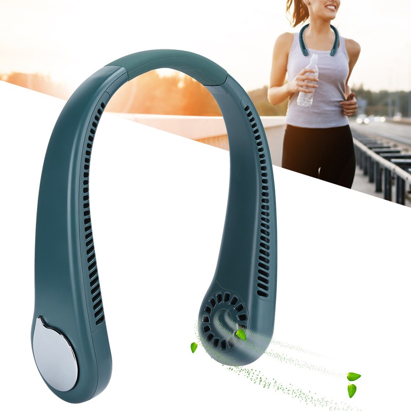USB Hanging Neck Fan Leafless Handheld Portable M6 Suitable for