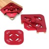 Router Template Aluminium Alloy Round Corner Radius Jig Tool Set