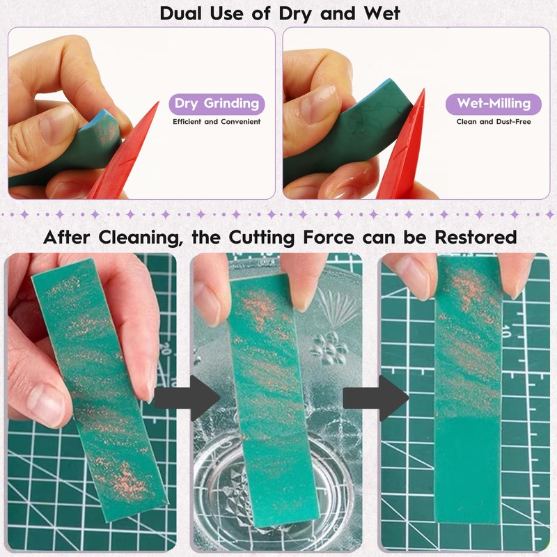 20 Pcs Sanding Sponge, Polishing Sanding Sticks Tools for Miniature