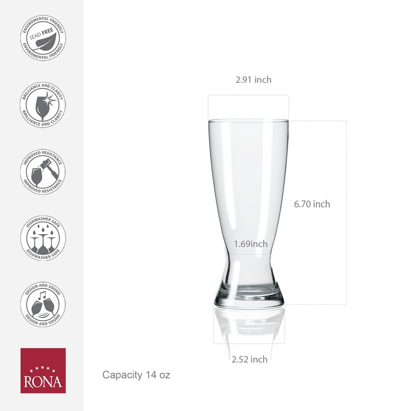 RONA Weizen Beer Glass