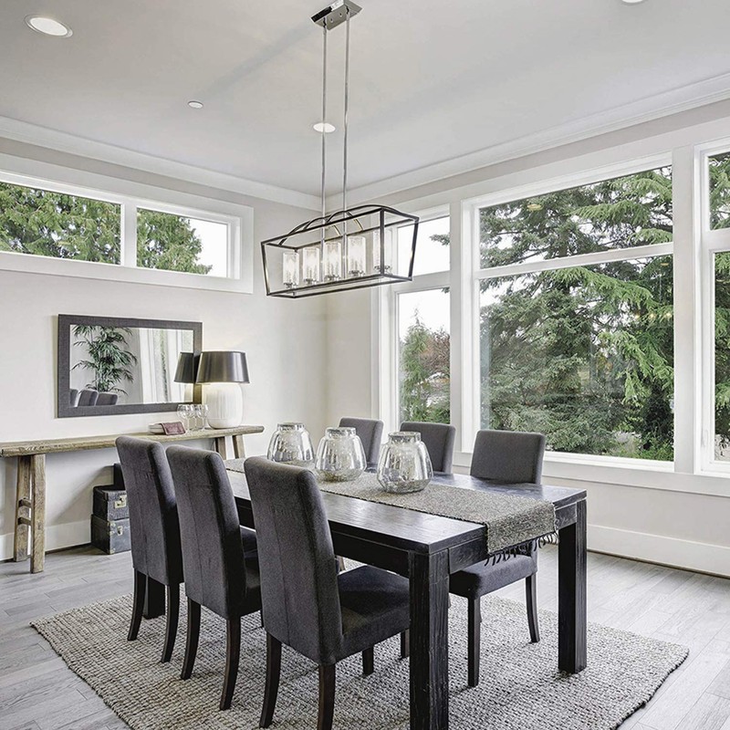 LEOOLS Dimmable t6 led Bulb 60W Candelabra led 4000K Clear