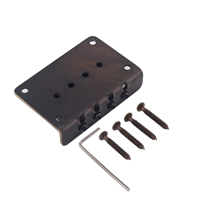 Alnicov 4 String Vintage ukulele bridge for cigar box Guitar