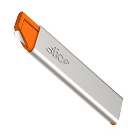 Slice 10585 Manual Carton Cutter, Ideal for Boxboard & Thin Corrugated Cardboard, Lightweight & Portable, Finger-Friendly Ceramic Blade, Ambidextrous Design, Lasts 11X Longer Than Steel