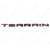 GMC 6PCS Gloss Black Red Door Rear Terrain SLT AWD