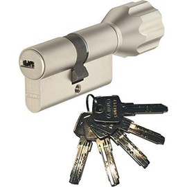 ABUS EC550 Profile Knob Cylinder Length 30 / 40 mm with 5 Keys