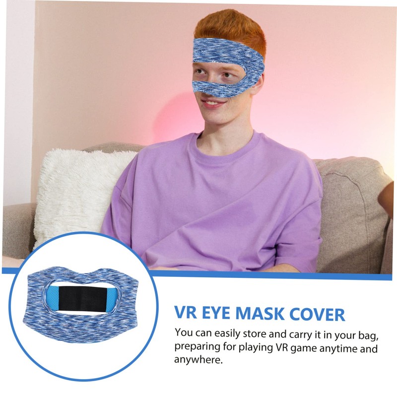 LABRIMP Vr Eye Mask Cover for Headset Lightweight Breathable and