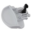 Spares2go Plastic Door Handle Lever for CDA Washing Machines (White)