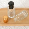 Black Glass Roll On Bottle,Empty Refillable Glass Perfume Roller Bottle,Mini