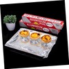 ORFOFE 3 Rolls Aluminum Foil Paper Roll Baking BBQ Foil