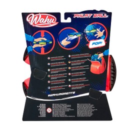 Wahu - PHLAT BALL Classic - Colore Casuale - Frisbee Volante Trasformabile in Pallone - Giochi da Giardino per Bambini dai 5 Anni - Palla Innovativa 15,7 cm - Frisbee 22,9 cm - 2+ Giocatori