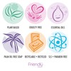 Friendly Soap - Warm & Comforting Cinnamon (95g), Plant-Based, Cruelty-Free,