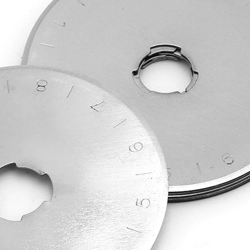 10pcs 45mm Rotary Cutter Refill Blades for Cutting Leather Fabric