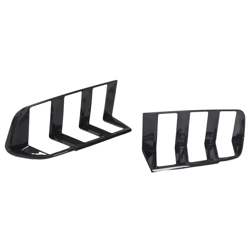 1 Pair Taillight Frame Dry Carbon Fiber Glossy Rear Light
