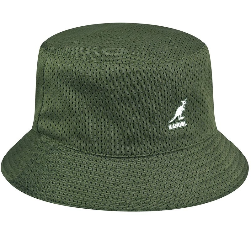Kangol - Fishing Hats Packable Coordinates Mask Bucket, olive
