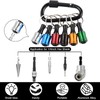 12PCS Bit Holders 1/4 Socket, Hex Shank Screwdriver Bit Holder