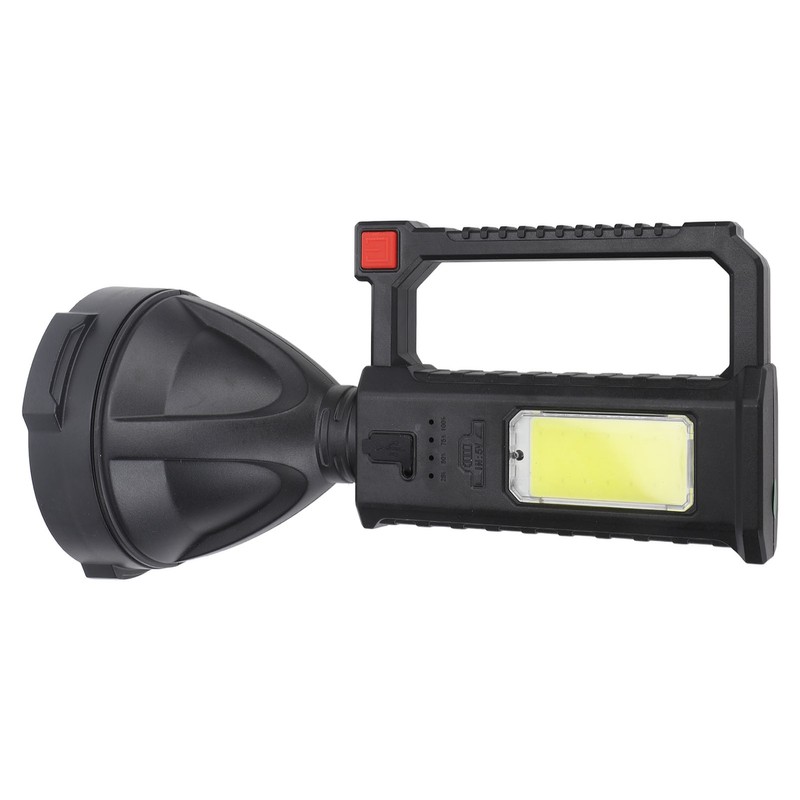 Handheld Spotlight Strong Light Waterproof Rechargeable Spotlight Flashlight LED Searchlight