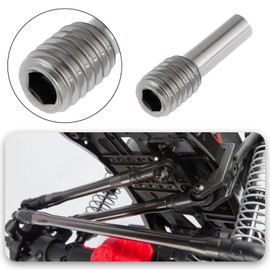 YINETTECH Pack of 12 M3 x 12 mm Drive Shaft Screw Pins Made of High Carbon Steel Compatible with Axial SCX10 90046 Compatible with Tra-xxas TRX-4 D90 Compatible with Tamiyas CC01 1/10 RC Crawler Car