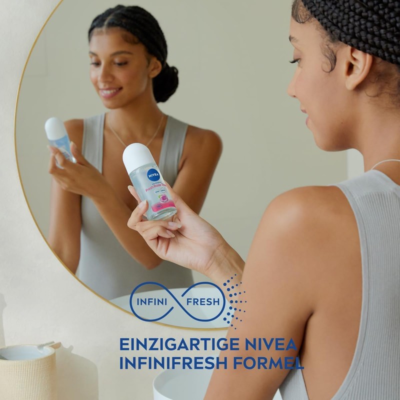 Nivea Roll On Women 50 ml (Pack of 3) Fresh