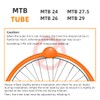 CYCLAMI MTB Bicycle Inner Tube TPU 65 g Ultralight MTB29/MTB27.5/MTB26