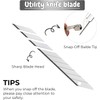 Gebildet 2pcs 9mm Utility Knife with 20pcs Replaceable Blades -Auto