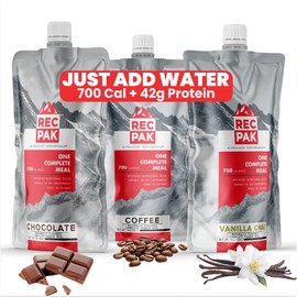 RecPak Performance Ultralight Instant Meals For Your Next Adventure | 700 Cal 42g Protein I Variety Pack (3-Pack)
