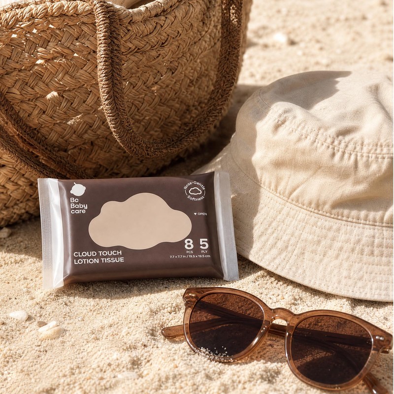 Cloud Touch Lotion Facial Tissues Travel Pack for Sensitive Skin