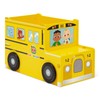 Delta Children CoComelon School Bus Toy Box - Greenguard Gold