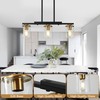 XvmBvm 3-Light Kitchen Island Lighting,Dining Room Lights Modern Farmhouse Chandelier