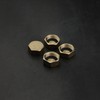 EMSea 4pcs 3/4" Brass Washing Machine Blanking Cap Nut &