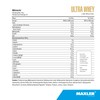 Maxler Ultra Whey Protein, 24 g Protein per Serving, Pure