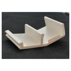 UPVC Door Run Up Block Riser, Clip in Fit - Set of 2 Replacement Plastic Door Closing Guides