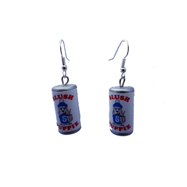 Slush Puppie Can Earrings