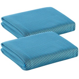 PEARL Cooling Towels: Set of 2 Effective Cooling Multifunctional Cloths V2; Each 100 x 30 cm (Cooling Towels, Active Cooling Multifunctional Cloth, Microfibre Cloth)