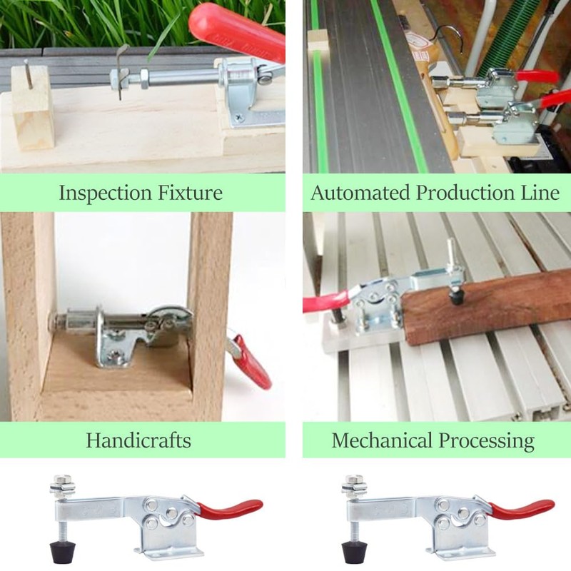 CEEYSEE GH-201-B Quick Release Toggle Clamp Adjustable 90 kg Horizontal