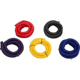 Split Wire Loom Conduit Tubing, 3/4 Inch Diameter, 6 Ft. Long, Purple