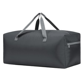 iFARADAY Foldable Duffel Bag 30 inch 75L Large Lightweight Luggage for Travel-Grey