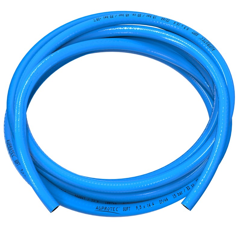AUPROTEC Compressed Air Hose 9 mm Diameter Inside 1 m