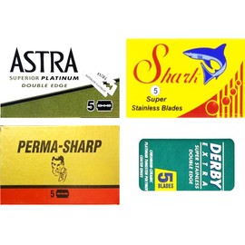 Razor Blades Astra, Derby, Voskhod, Shark