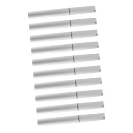 Healvian 10pcs Christmas Theme Glass Nail Files for Women Nail Art Tools for Manicure Pedicure Lightweight Portable for Home Salon Use Random Style