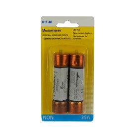 Bussmann BP/NON-35 35 Amp One-Time Cartridge Fuse Non-Current Limiting Class K5 250V UL Listed