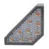 Solar Step Lamp Warm Light Button Light Sensor Control IP67