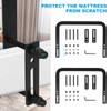 MENAYODA Mattress Holder for Bed Frame, Non-Slip Mattress Holder, Adjustable