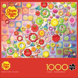 Buffalo Games - Chupa Chups - Chupa Chups Collage - 1000 Piece Jigsaw Puzzle for Adults Challenging Puzzle Perfect for Game Nights - Finished Puzzle Size is 26.75 x 19.75