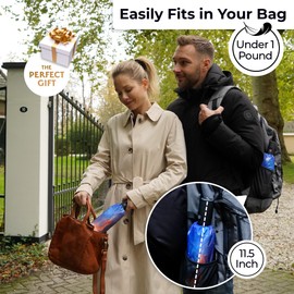 TUMELLA Strongest Windproof Travel Umbrella (Compact, Superior & Beautiful), Small Strong but Light Portable and Automatic Folding Rain Umbrella, Durable Premium Grip, Fits Car & Backpack