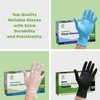 GUSTO [100 Count Blue Nitrile Gloves, Disposable Gloves – 4