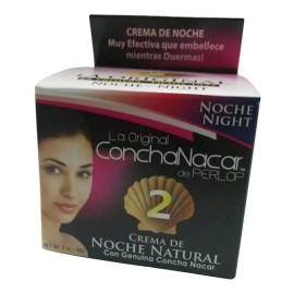 Concha Nacar La Original Concha Nacar De Perlop #2 Night Skin Cream - 2 Oz, 6 Pack