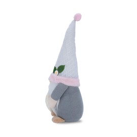 Rae Dunn Be Mine Valentine Gnomes – Gray & Pink Plush Gnome with Heart – Valentine’s Day Gnome Decor – All Season Ornaments – Valentine Gifts